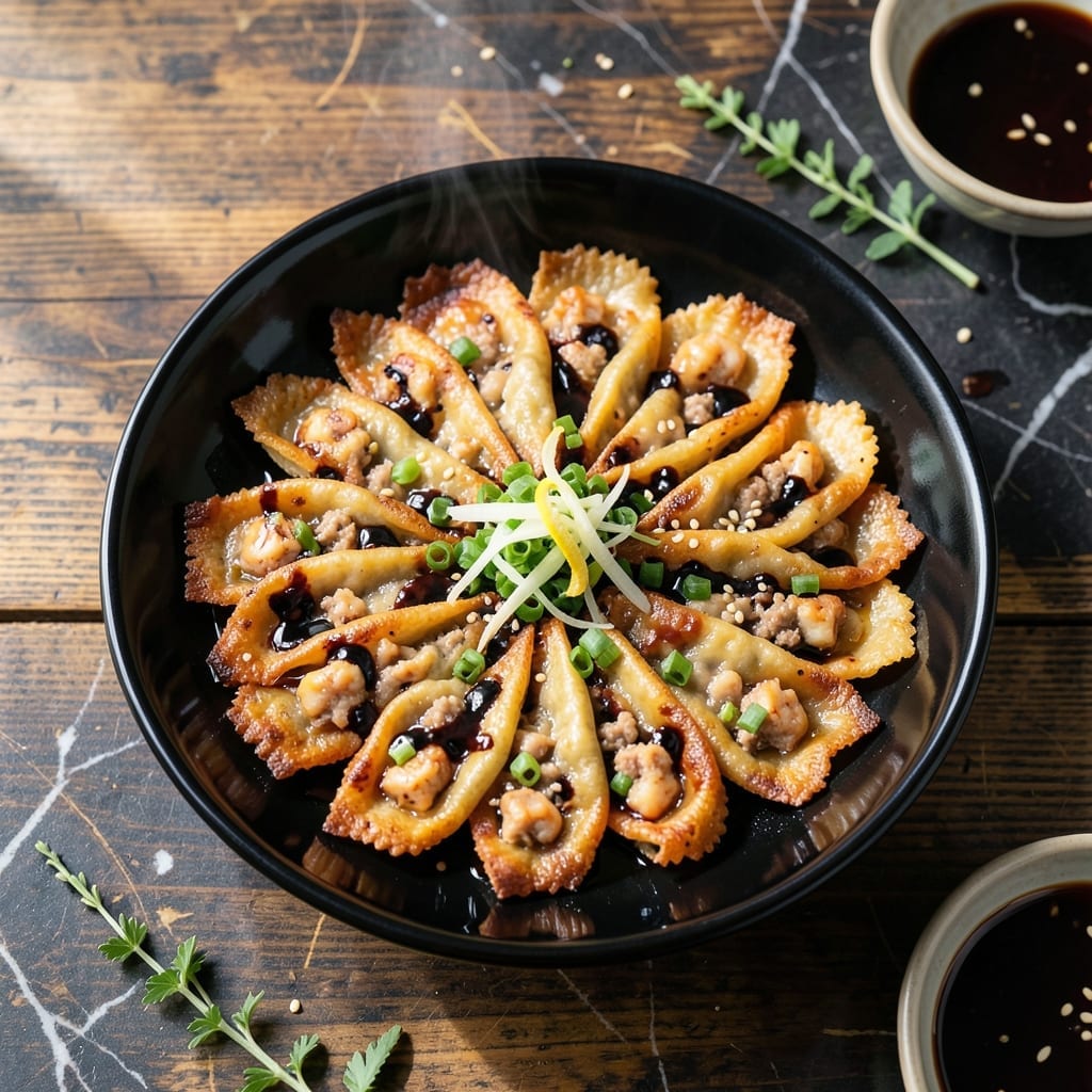 Shrimp Pot Stickers Recipe: Pan-Fried Crispness With Juicy Centers