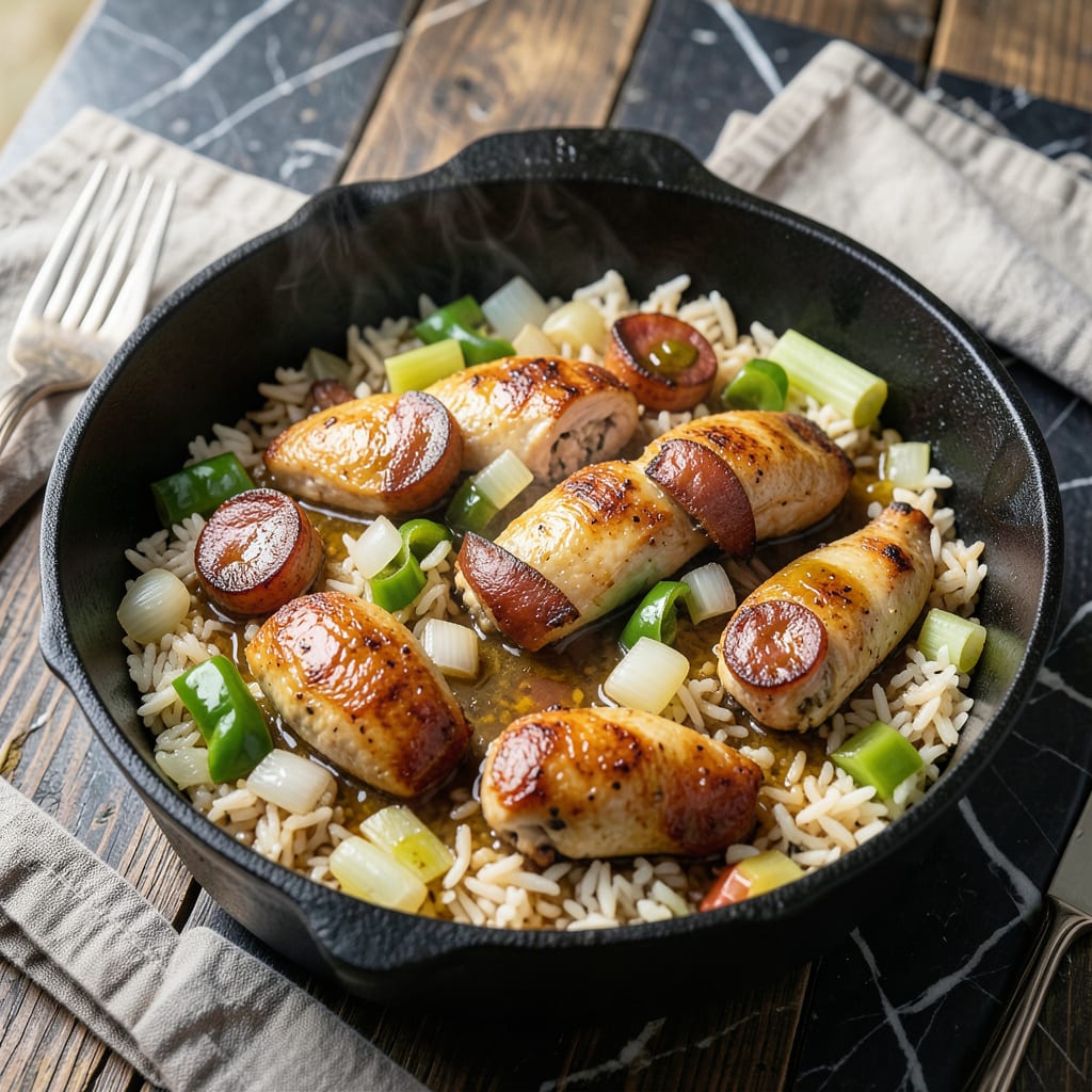 1 Pot Jambalaya Recipe: Cajun Spice in One Vessel detailed visual guide