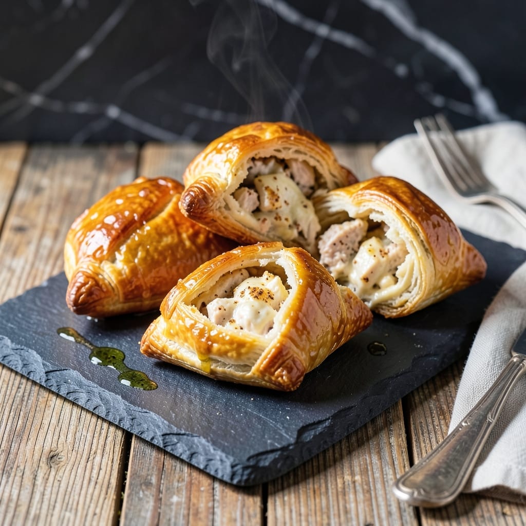 Chicken Pot Pie Pockets Recipe: Handheld Savory Comfort