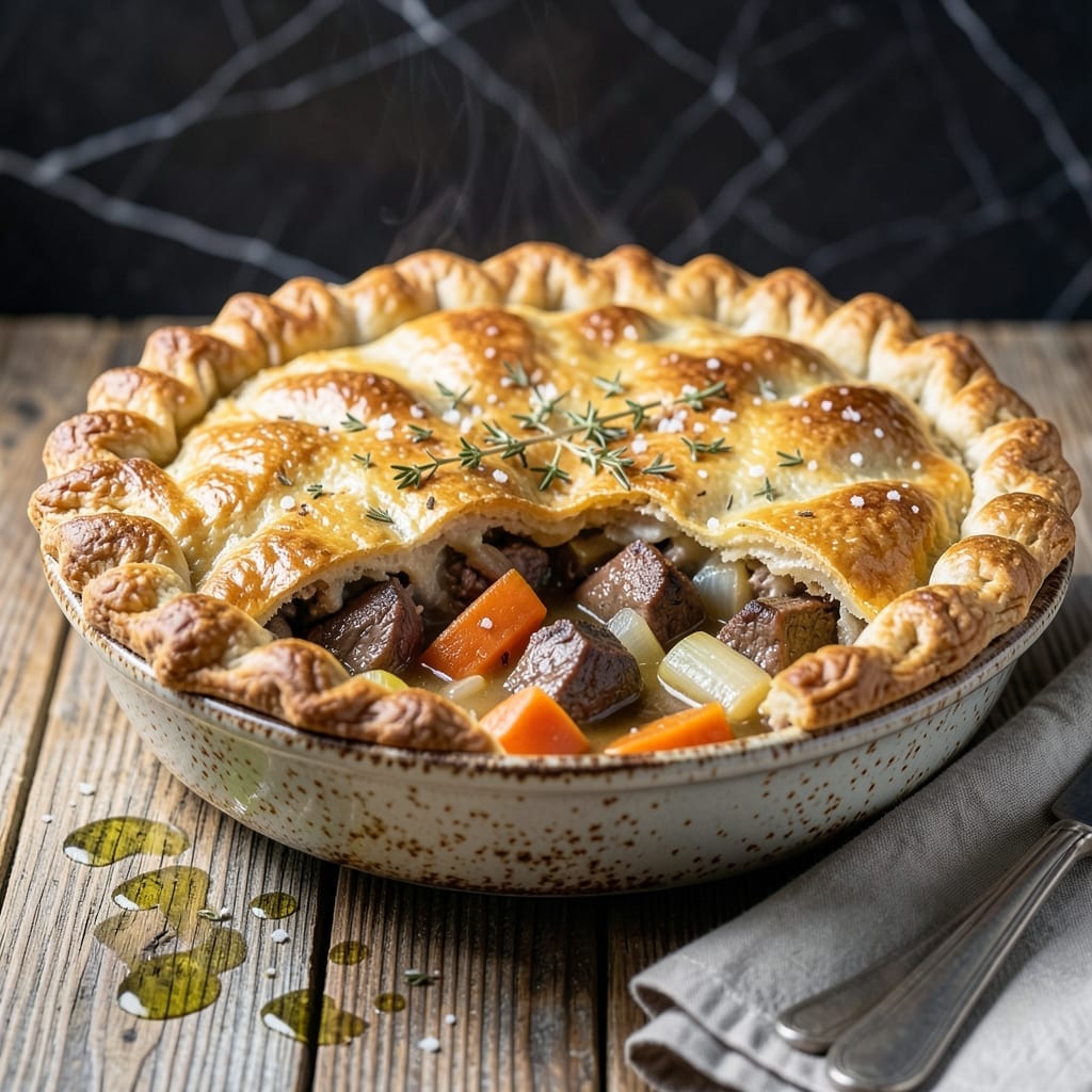 Beef Pot Pie Recipe Pioneer Woman: Flaky Crust With Hearty Filling