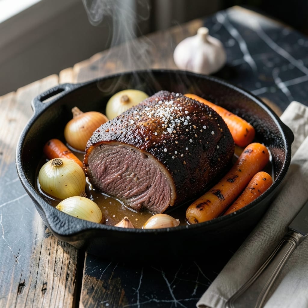 Round Roast Pot Roast Recipe: Fork-Tender Sunday Supper Classic Round Roast Pot Roast Recipe: Fork-Tender Sunday Supper Classic