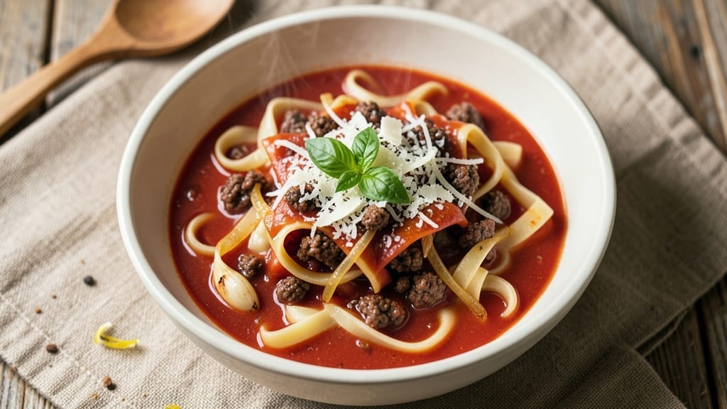 5 Star Lasagna Soup Recipe: Layered Pasta Comfort in One Pot
