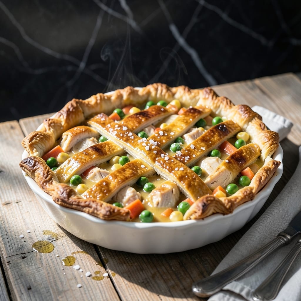 Canned Chicken Pot Pie Recipe: Quick Comfort With Flaky Shortcut Crust