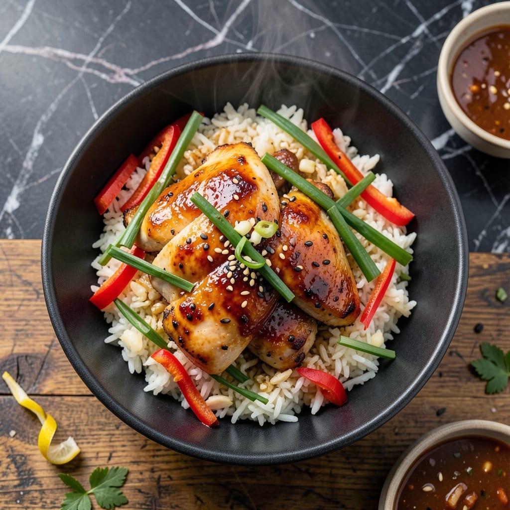 Instant Pot Chicken Bowl Recipe: Asian-Inspired Weeknight Meal
