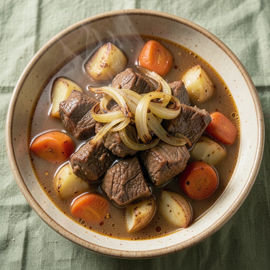 2 By 4 Soup Recipe: Hearty Beef and Potato Stew Simmered to Perfection