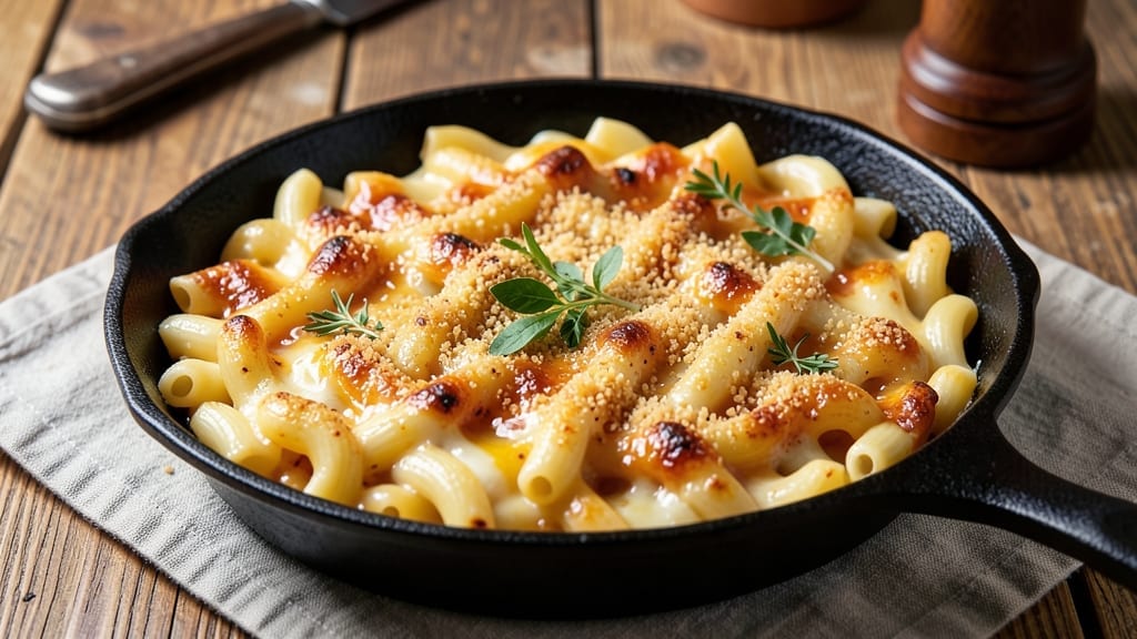 1950's Macaroni and Cheese Recipe: Vintage Creaminess With Crispy Breadcrumbs