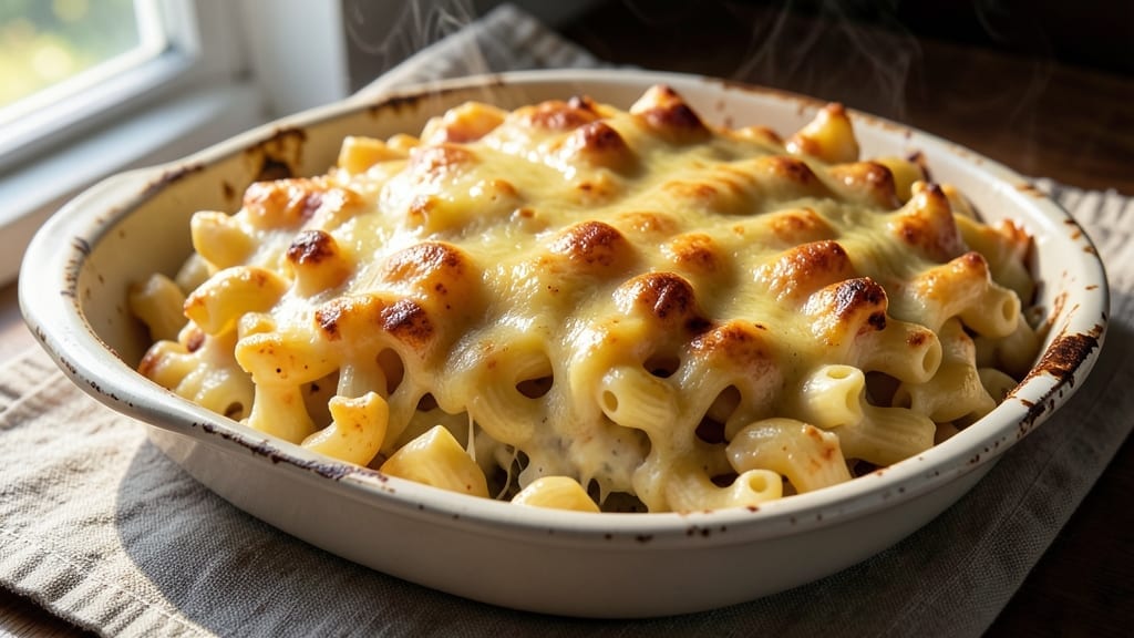3 Cheese Mac and Cheese Recipe Baked: Triple Melts for Gooey, Bubbly Bliss