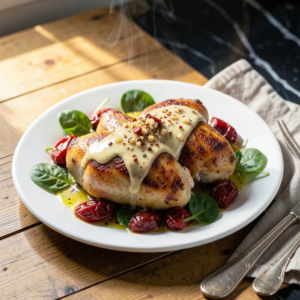 Tuscan Chicken Instant Pot Recipe: Sun-Dried Tomato and Spinach Infusion Tuscan Chicken Instant Pot Recipe: Sun-Dried Tomato and Spinach Infusion