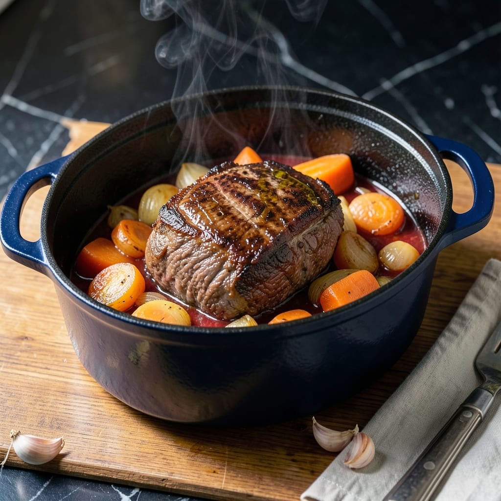 Crock Pot Recipe in Dutch Oven: Hands-Off Braising With Deep Flavor