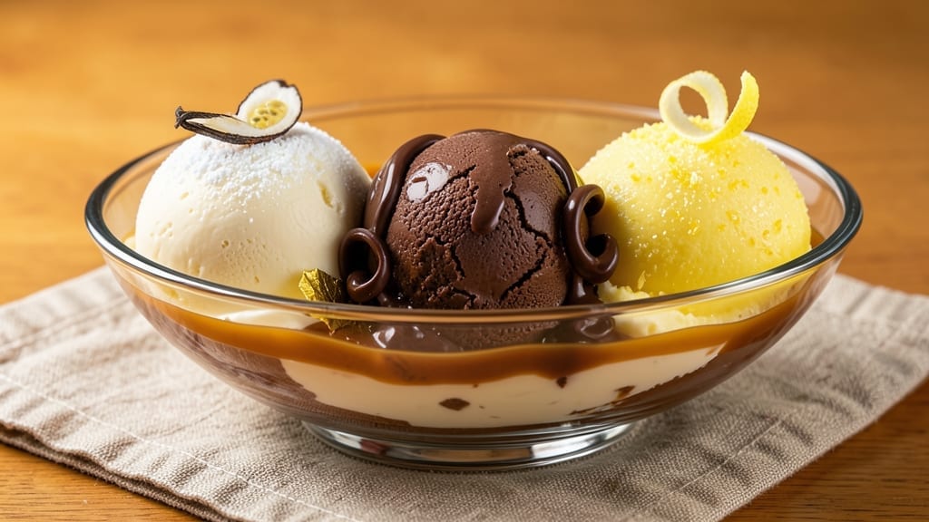 3 Recipe Ice Cream: Homemade Vanilla Bean Swirls in Minutes