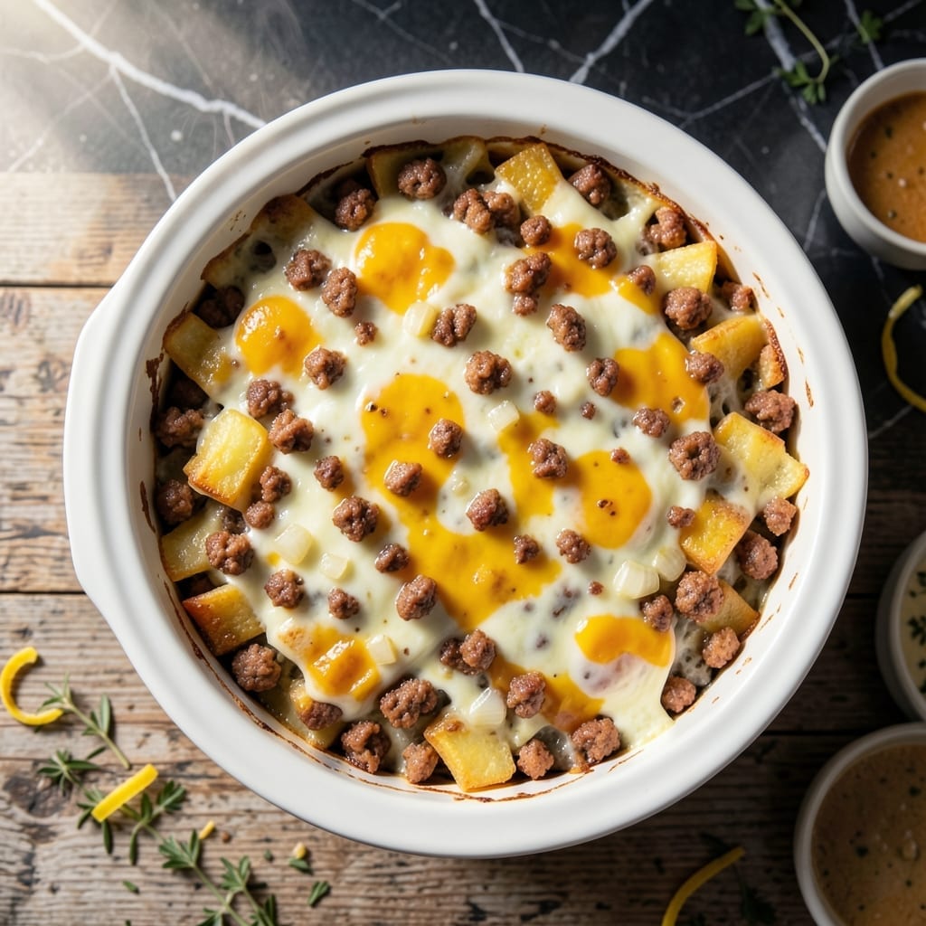Recipe For Crock Pot Egg Casserole: Overnight Breakfast with Minimal Effort