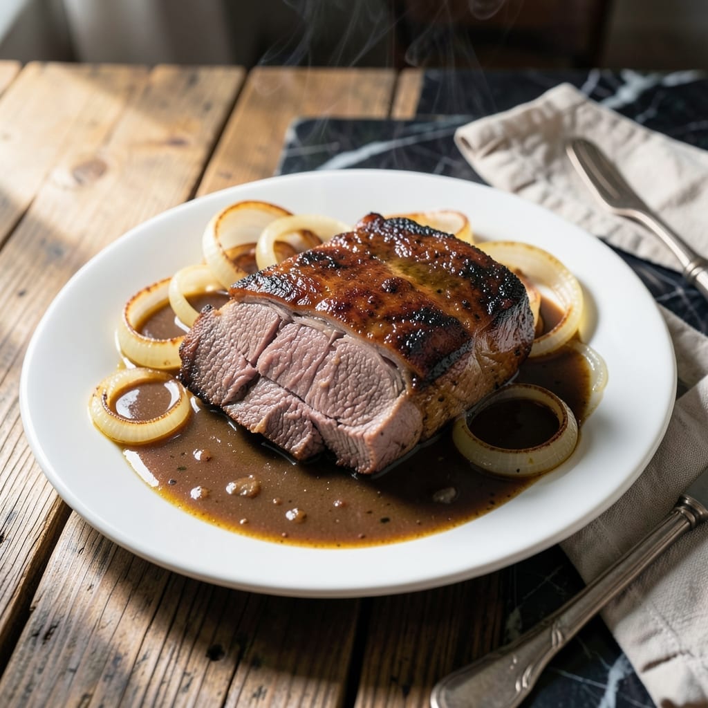 4-Ingredient Crockpot Pot Roast Recipe: Effortless Fall-Apart Tenderness