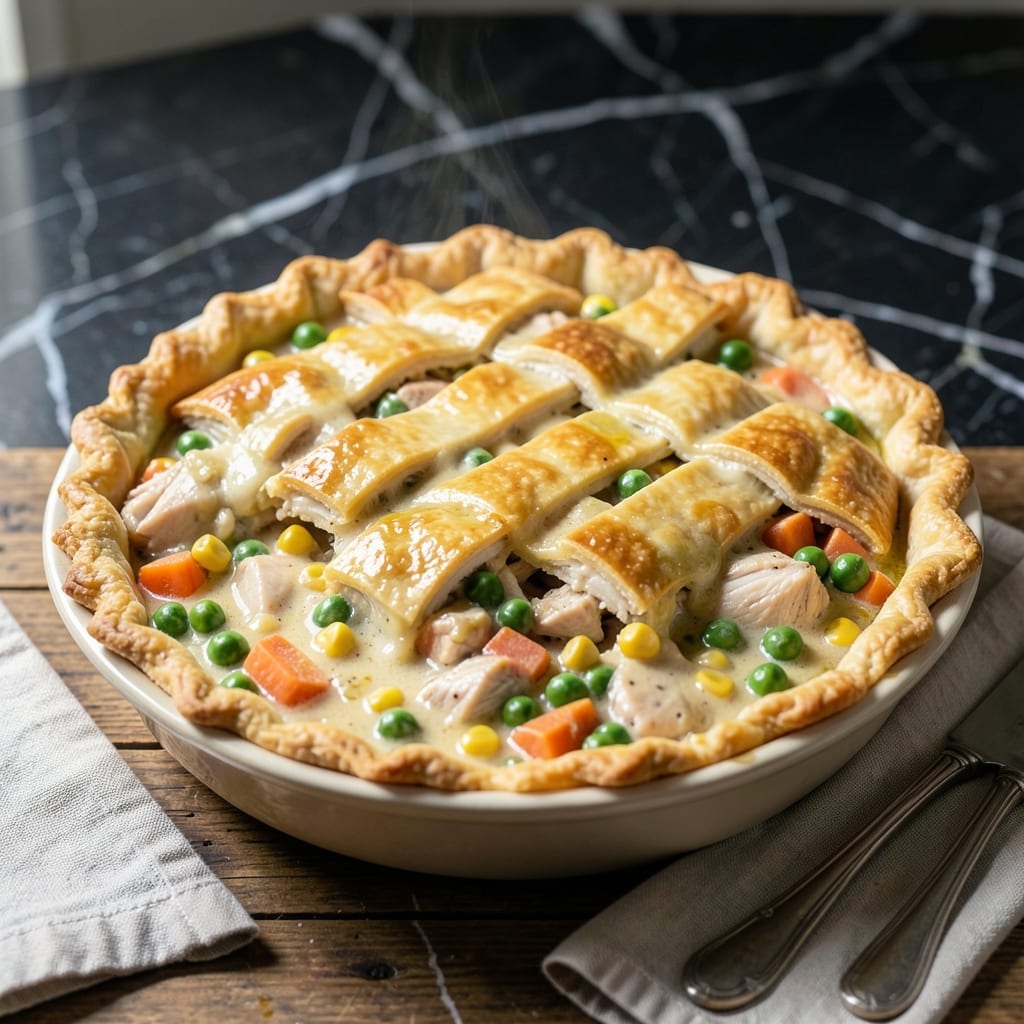 Super Easy Chicken Pot Pie Recipe: Weeknight Comfort in a Flaky Crust