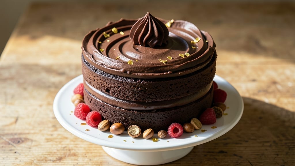 12-Inch Round Chocolate Cake Recipe: Velvet Layers With Fudgy Core Magic