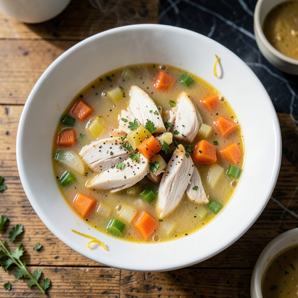 Instant Pot Chicken Pot Pie Soup Recipe: Fluffy Biscuit Topping in One Pot