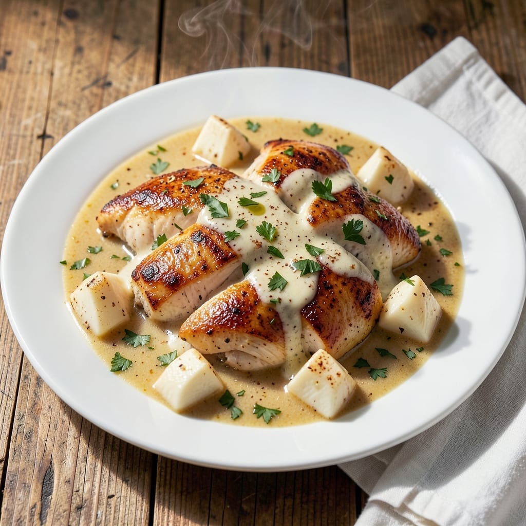 Creamy Italian Chicken Crock Pot Recipe: No-Fuss Herbed Perfection
