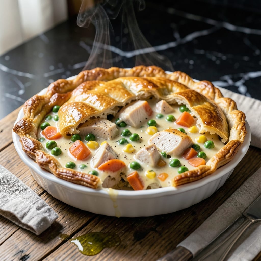 Chicken Pot Pie Recipe Preppy Kitchen: Flaky Crust and Creamy Filling Chicken Pot Pie Recipe Preppy Kitchen: Flaky Crust and Creamy Filling
