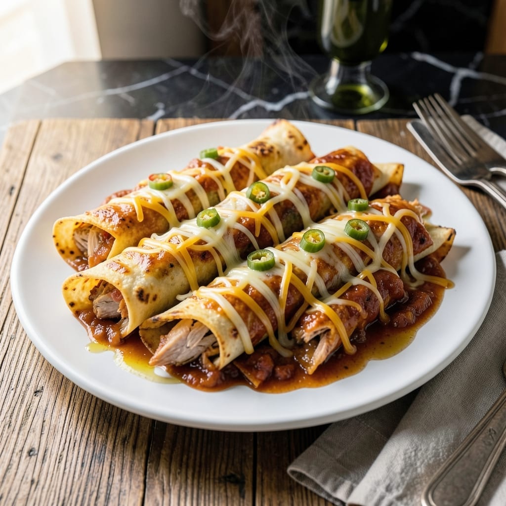 Cheese Chicken Enchiladas Crock Pot Recipe: Creamy Cheese Layers in Slow Cooker Cheese Chicken Enchiladas Crock Pot Recipe: Creamy Cheese Layers in Slow Cooker