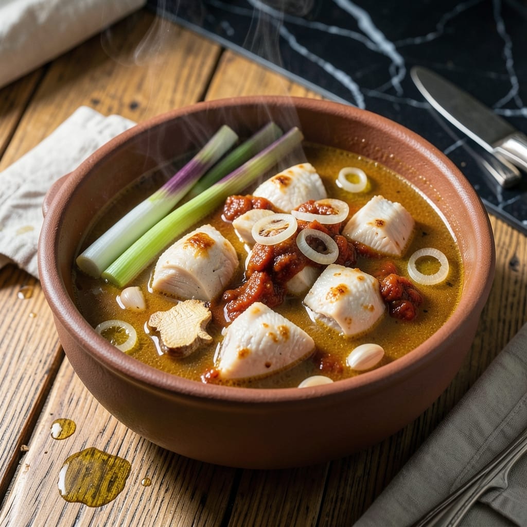 Coconut Chicken Hot Pot Recipe: Tropical Broth With Tender Morsels Coconut Chicken Hot Pot Recipe: Tropical Broth With Tender Morsels