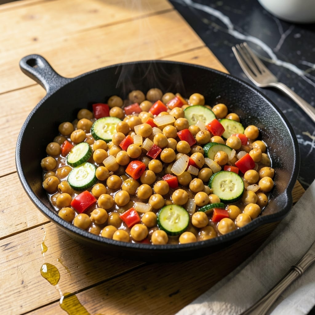 Chickpea One Pot Recipe: Mediterranean Flavors in One Pan Chickpea One Pot Recipe: Mediterranean Flavors in One Pan