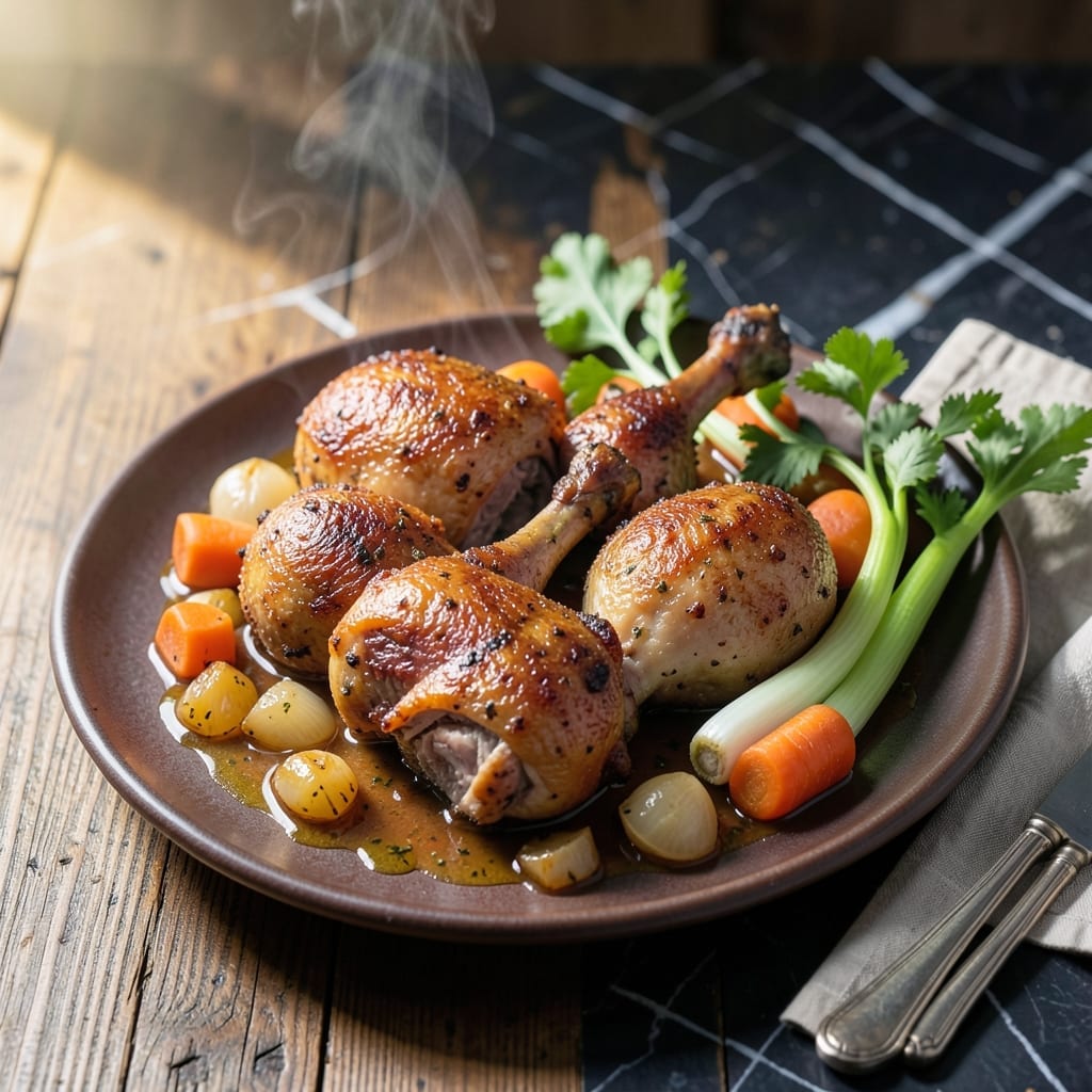 Turkey Leg Crock Pot Recipe: Fall-Off-The-Bone Savory Feast
