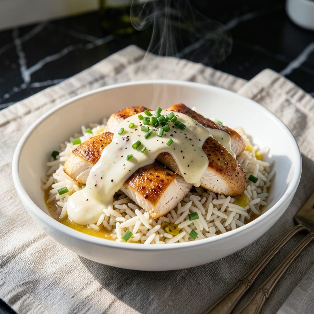 Cream Of Chicken And Rice Instant Pot Recipe: Velvety Sauce With Fluffy Grains