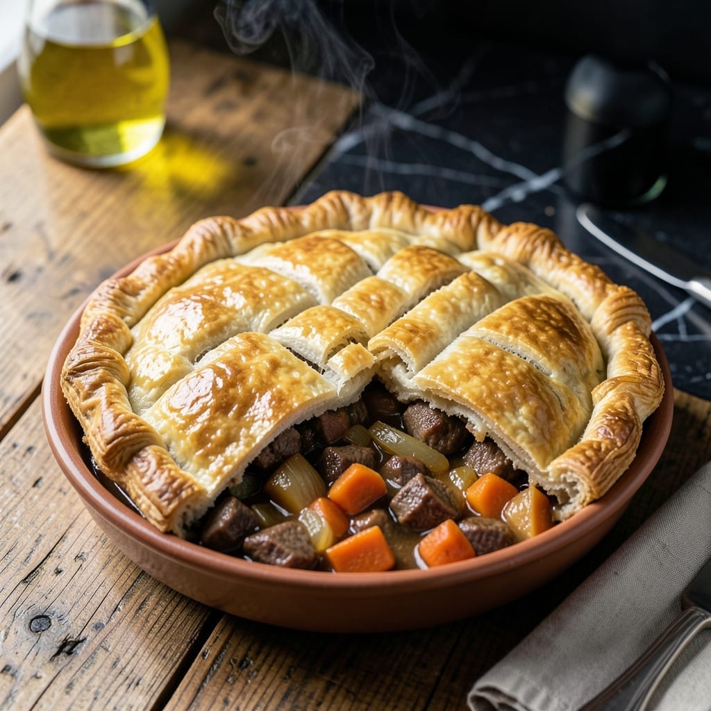 Irish Beef Pot Pie Recipe: Traditional Guiness-Infused Comfort