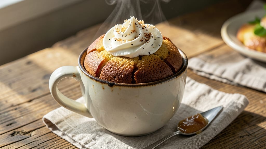 3-Minute Mug Cake Recipe: Single-Serve Warmth in a Microwave