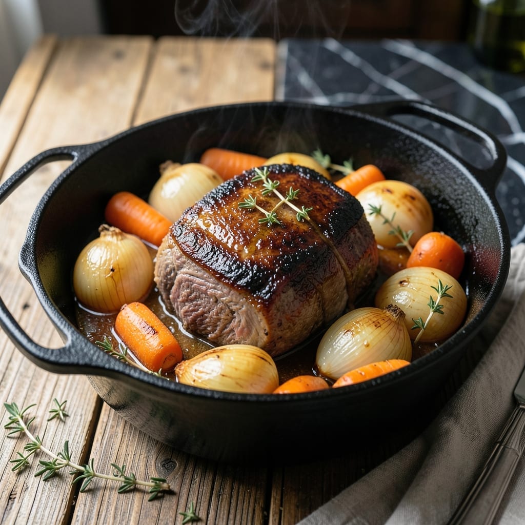 Pot Roast Recipe Using Eye Round: Slow-Braised Beef with Rich Gravy