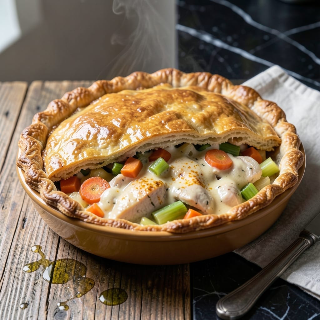 Cooks Com Chicken Pot Pie Recipe: Flaky Crust With Hearty Herb Filling Cooks Com Chicken Pot Pie Recipe: Flaky Crust With Hearty Herb Filling
