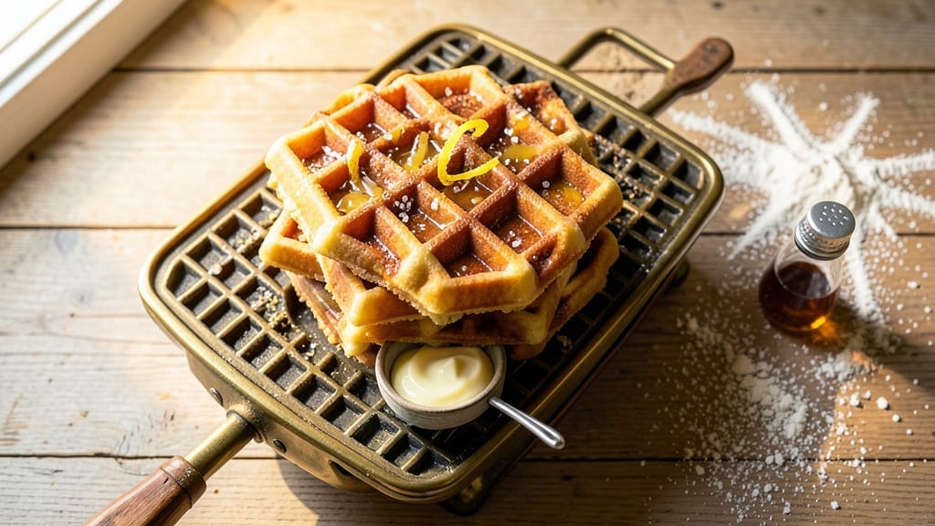 2 Egg Waffle Recipe: Light and Airy in 10 Minutes