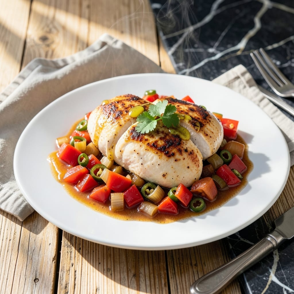 Chicken Breast Rotel Crock Pot Recipe: Spicy Tomato Slow-Cooked Ease