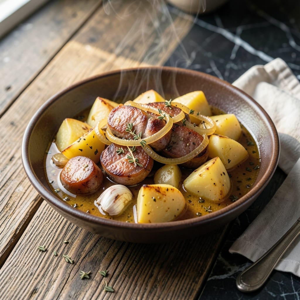 Chicken Sausage Potatoes Crock Pot Recipe: Hands-Free Hearty Meal