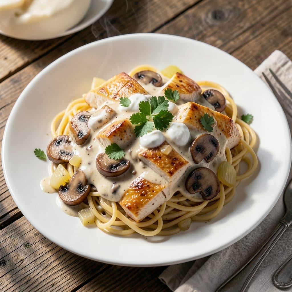 Chicken Tetrazzini Crock Pot Recipe: Hands-Off Creamy Pasta Perfection