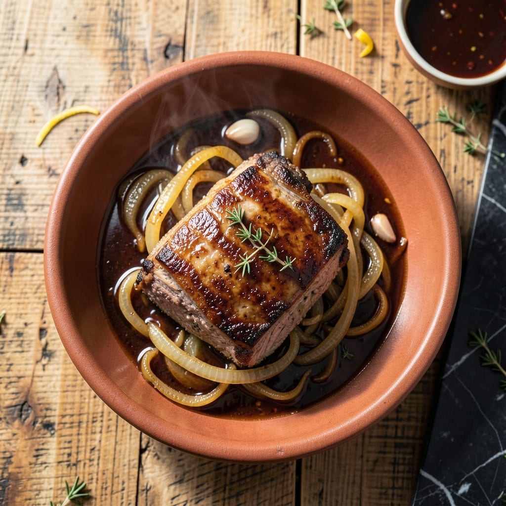 Onion Soup Pot Roast Crock Pot Recipe: Slow-Cooked Beef With French Onion Depth