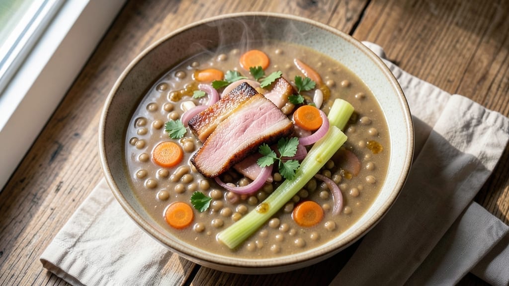 5-Star Split Pea and Ham Soup Recipe: Smoky-Sweet Depth in One Pot