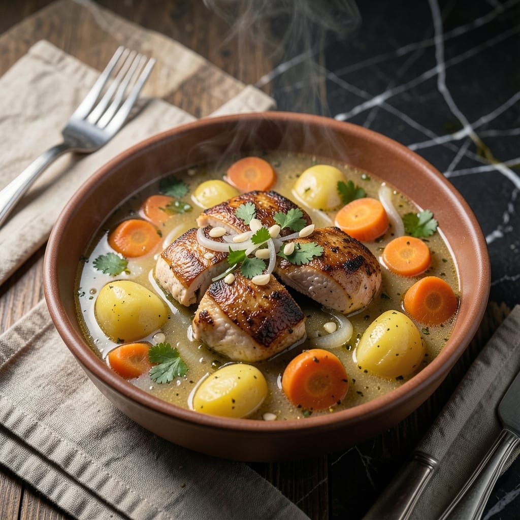 Chicken Caldo Crock Pot Recipe: Mexican-Inspired Slow Cooker Comfort