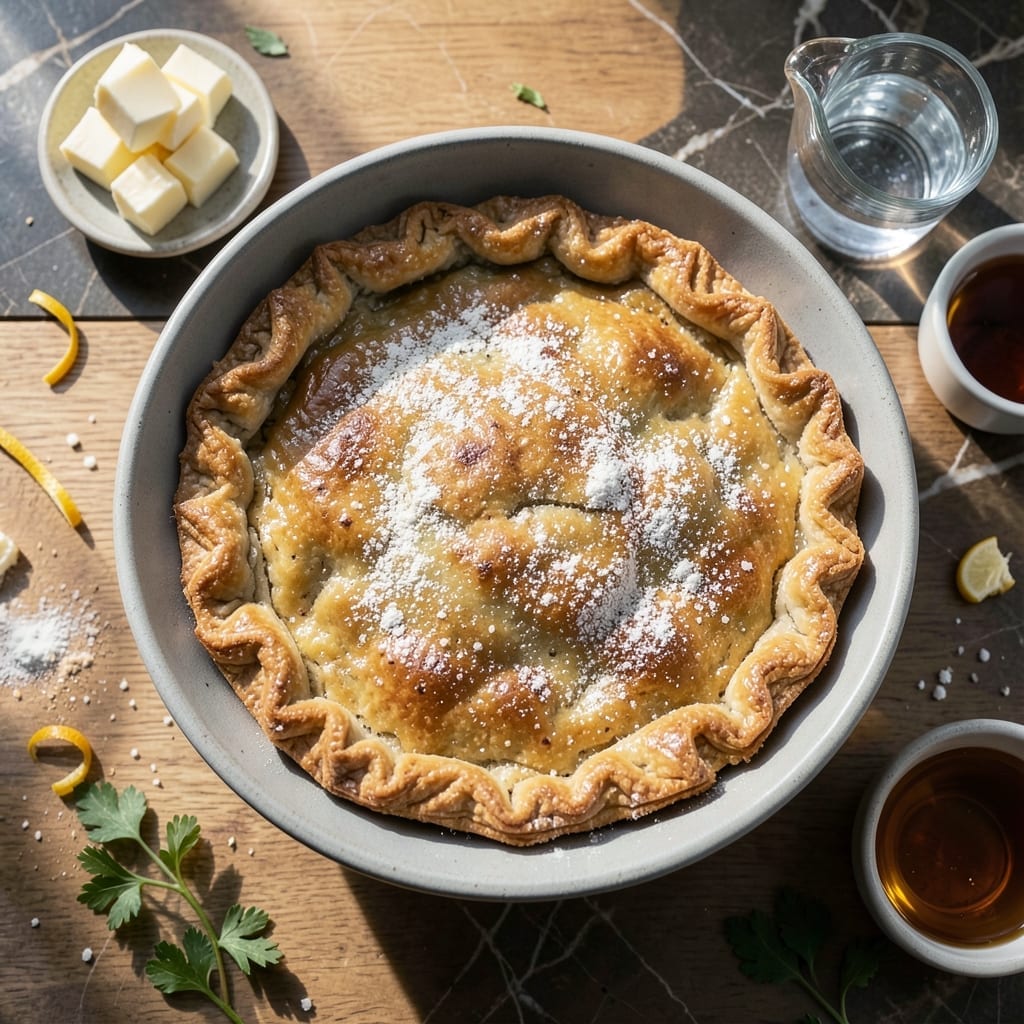 Healthy Pot Pie Crust Recipe: Light and Flaky Lattice Top Healthy Pot Pie Crust Recipe: Light and Flaky Lattice Top