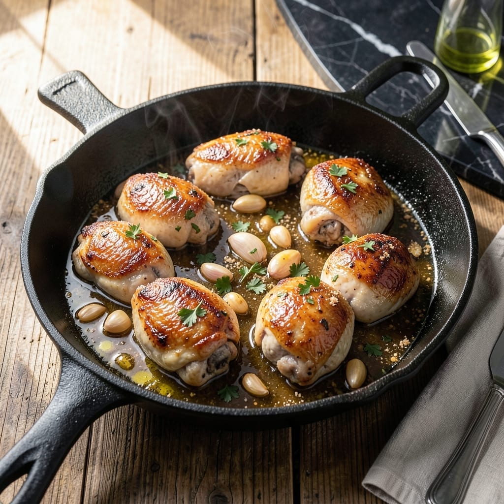 One Pot Garlic Chicken Recipe: Aromatic Weeknight One-Dish Meal