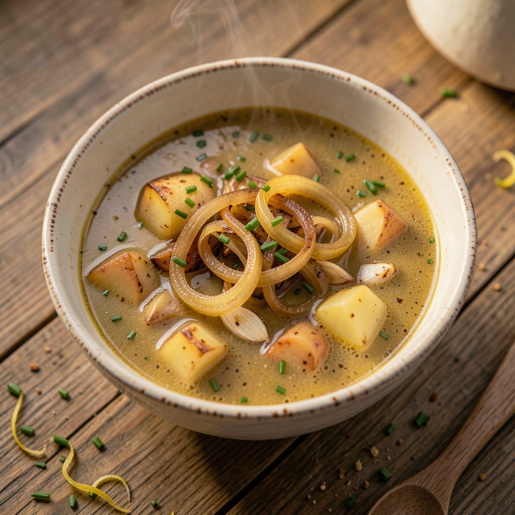 54th Street Potato Soup Copycat Recipe: Velvety Cream Cheese Swirls and Crispy Topping Magic