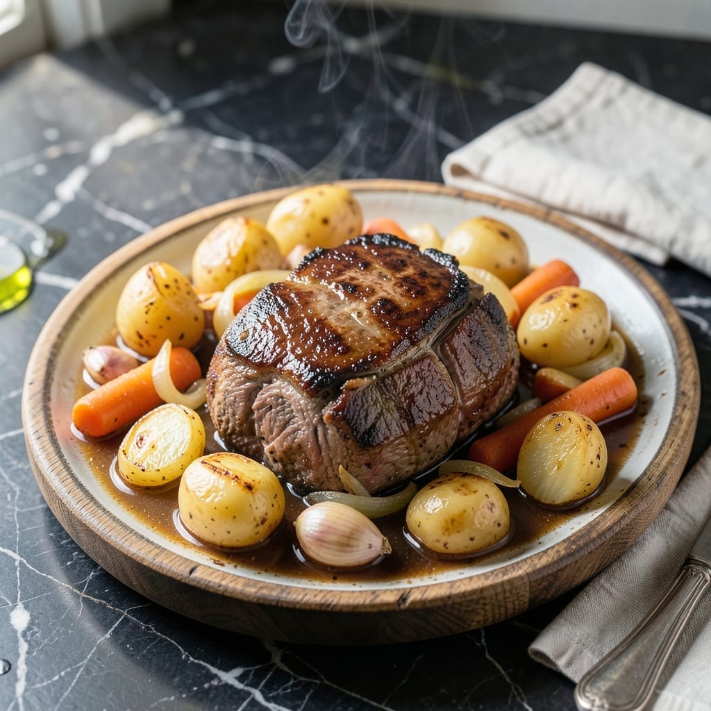 5 Star Crock Pot Roast Recipe: Fall-Off-The-Bone Tenderness All Day