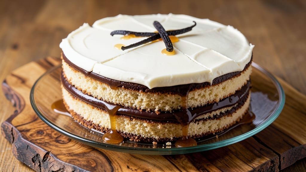 9x13 Sheet Cake Recipe: Triple-Layered Vanilla Bean Bliss