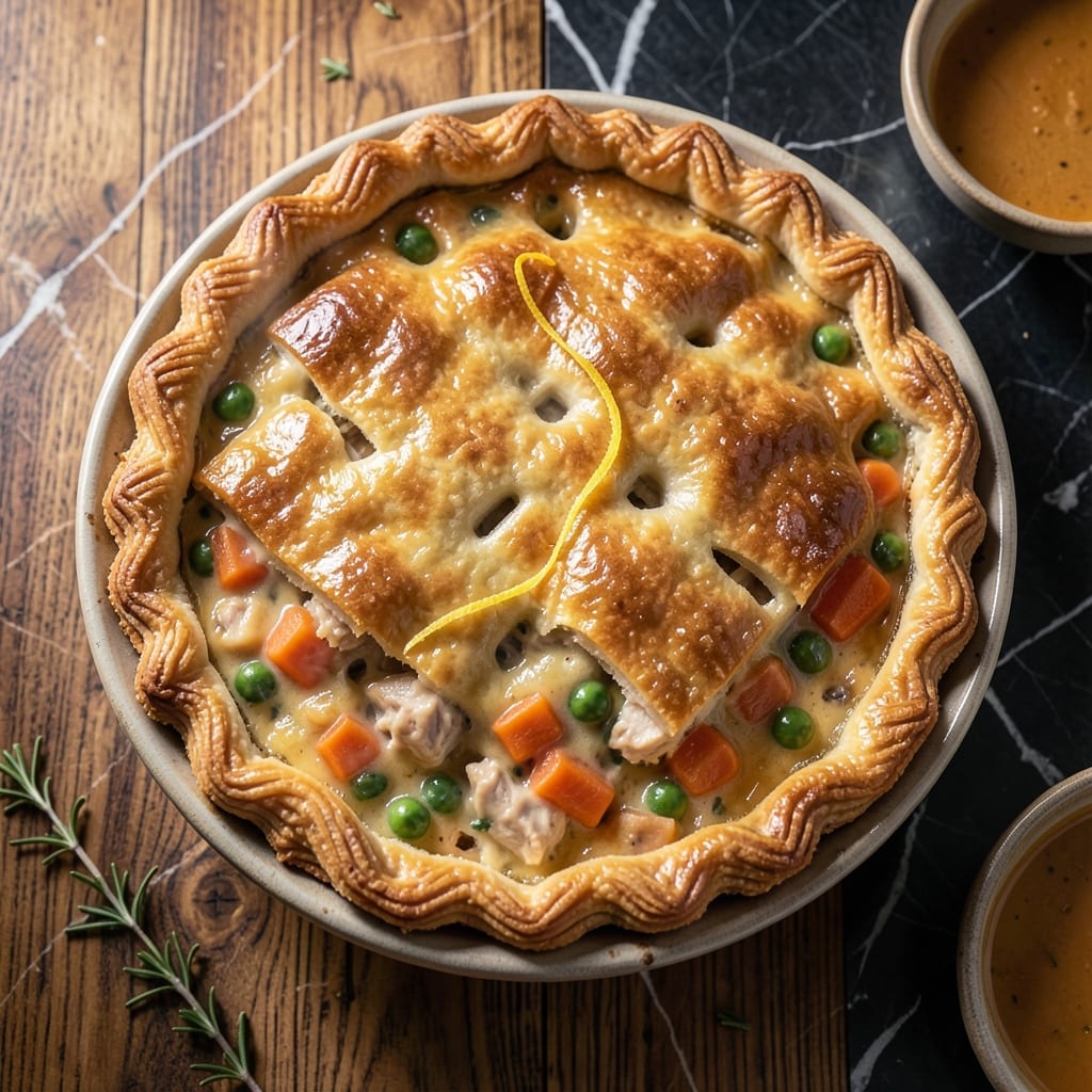 Flaky Chicken Pot Pie Crust Recipe: Buttery Layers That Shatter With Every Bite