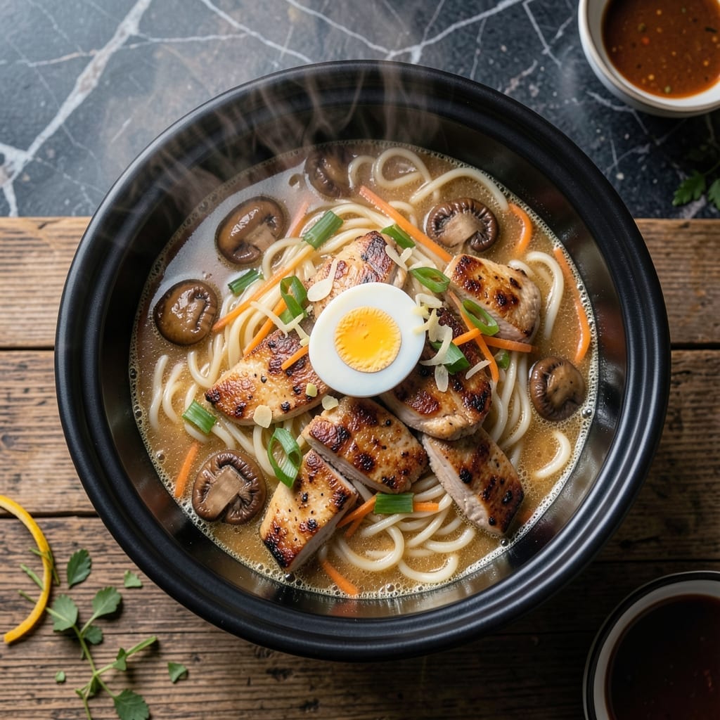 Ramen Crock Pot Recipe: Slow-Cooked Noodle Bowl with Rich Broth