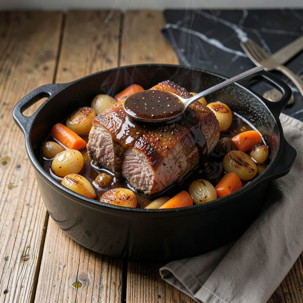 Bottom Blade Pot Roast Recipe Oven: Beefy Depth With Root Vegetable Medley
