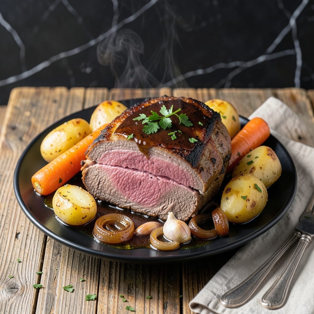 Ninja Foodi Deluxe Pot Roast Recipe: Multi-Function Tender Beef With Root Vegetables
