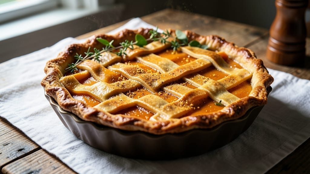 12-Inch Pumpkin Pie Recipe: Spiced Crust and Silky Filling Balance 12-Inch Pumpkin Pie Recipe: Spiced Crust and Silky Filling Balance