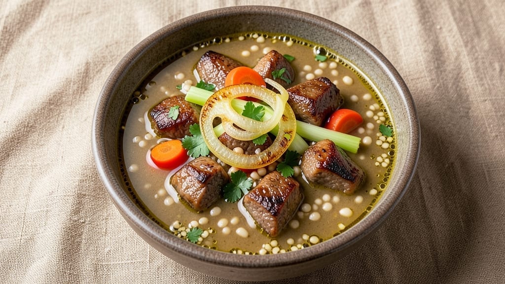 5-Star Beef Barley Soup Recipe: Hearty Winter Warmth in 30 Minutes