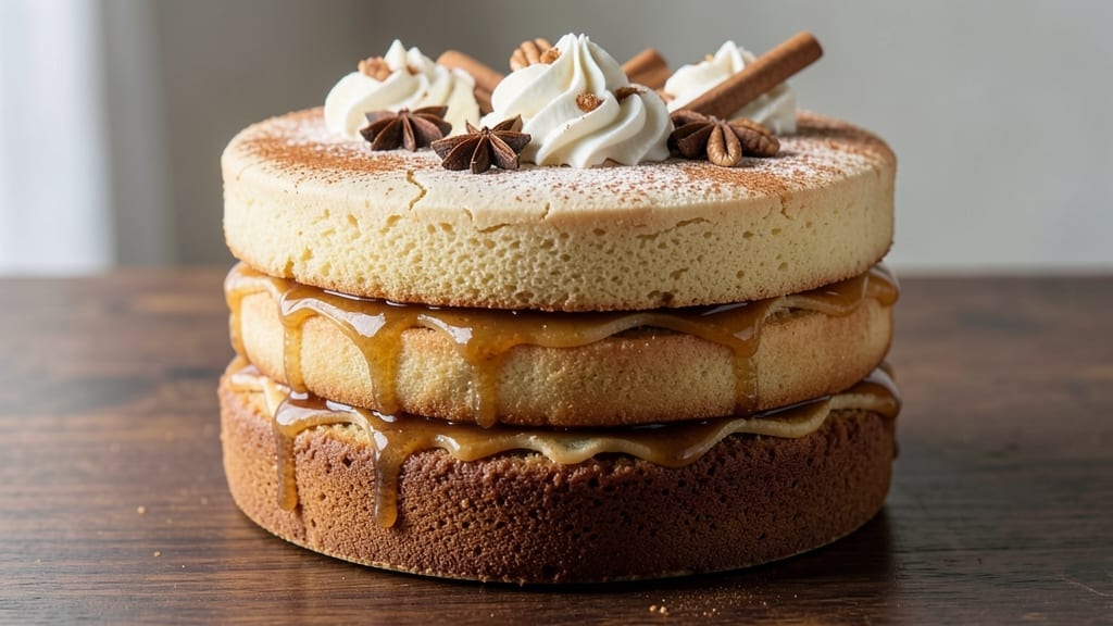 3 Layer Spice Cake Recipe: Warm Vanilla, Chocolate, and Spiced Swirls