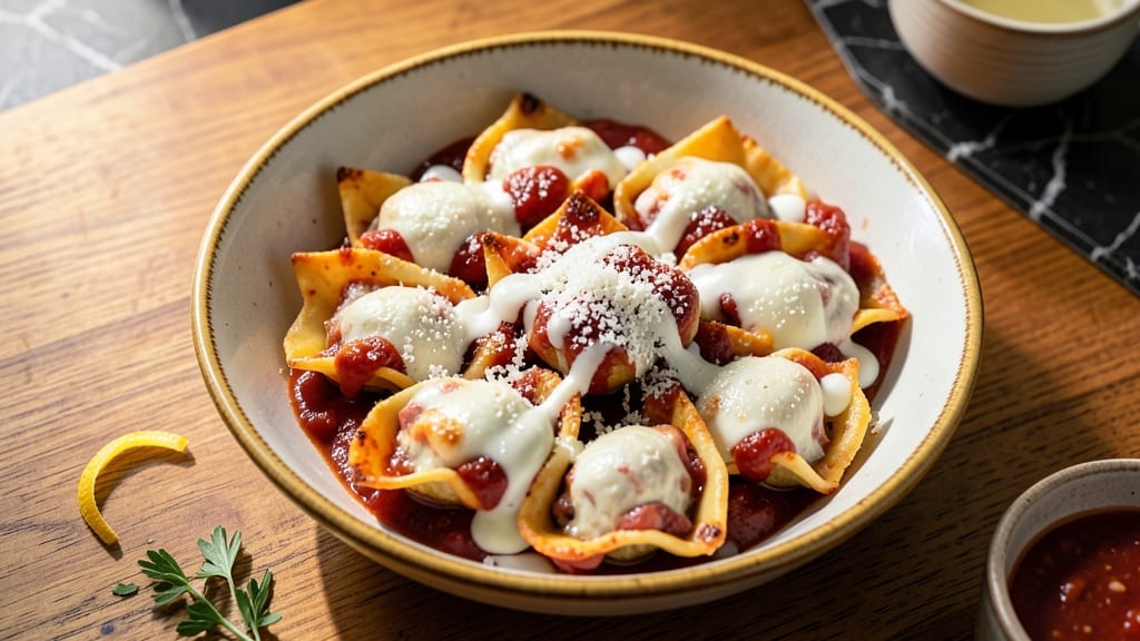 4 Cheese Stuffed Shells Recipe: Gooey Mozzarella Rivers and Parmesan Crunch